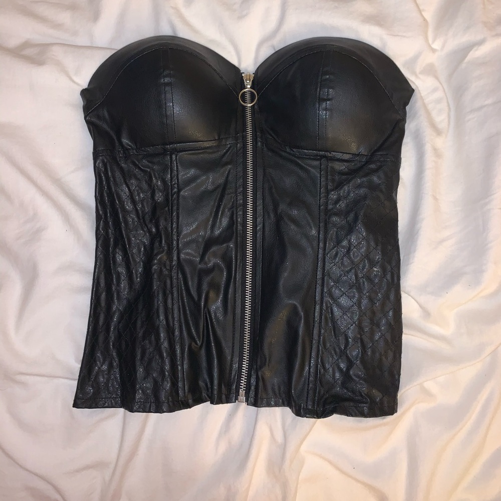 Charlotte Russe black corset
